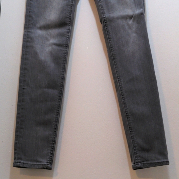 All Saints Grey Washed Skinny Jeans - Picture 3 of 8